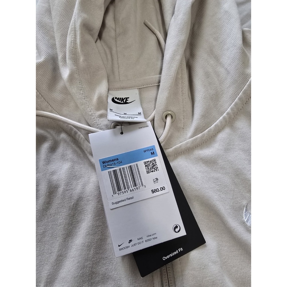 Nike Full Zip Running Athletic Hoodie Sweatshirt Mens Size Medium NWT - Picture 8 of 8